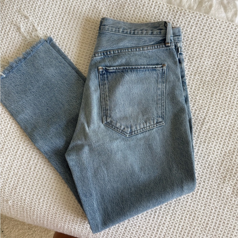 Agolde Riley High Rise Cropped Jeans - Picture 3 of 7